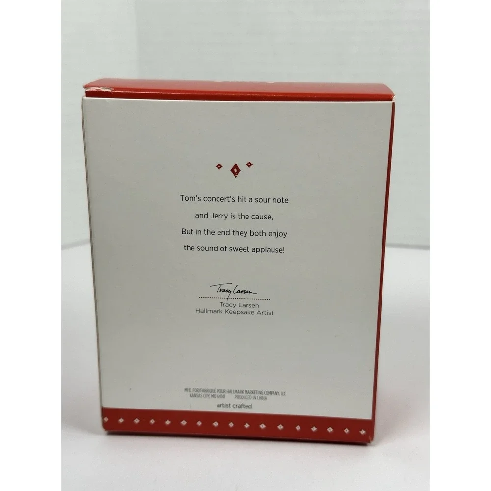 Hallmark Keepsake 2015 The Cat Concerto Tom & Jerry Ornament Boxed